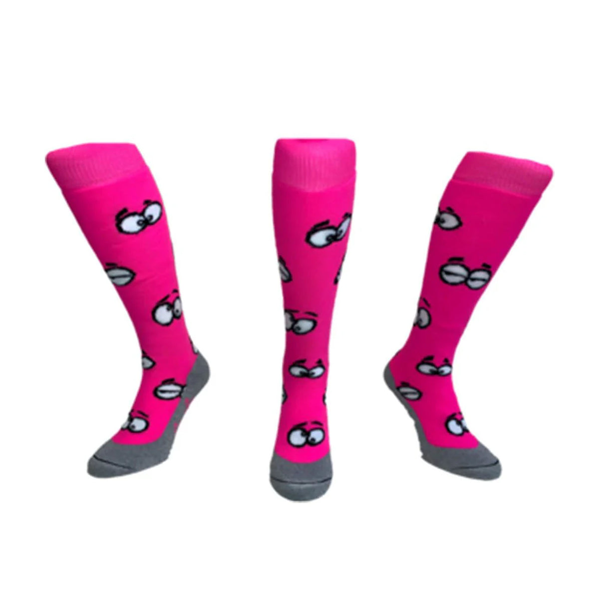 Fun Socks Eyes Pink