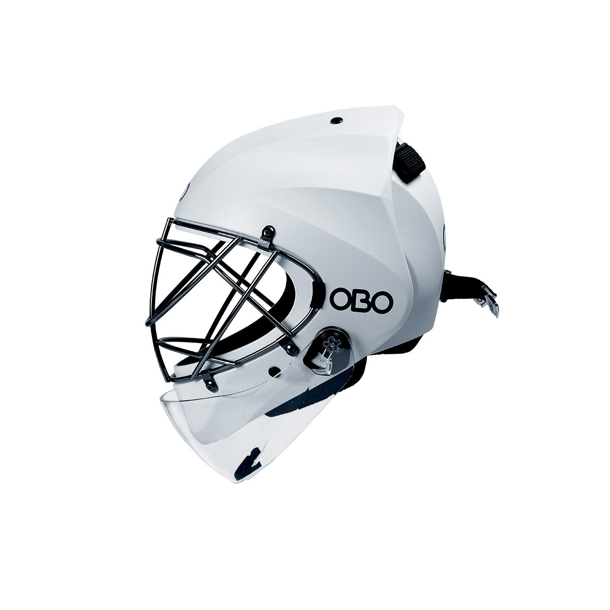 OBO Robo PE Field Hockey Goalie Helmet and Sizes White / Medium | Every Sport for Less