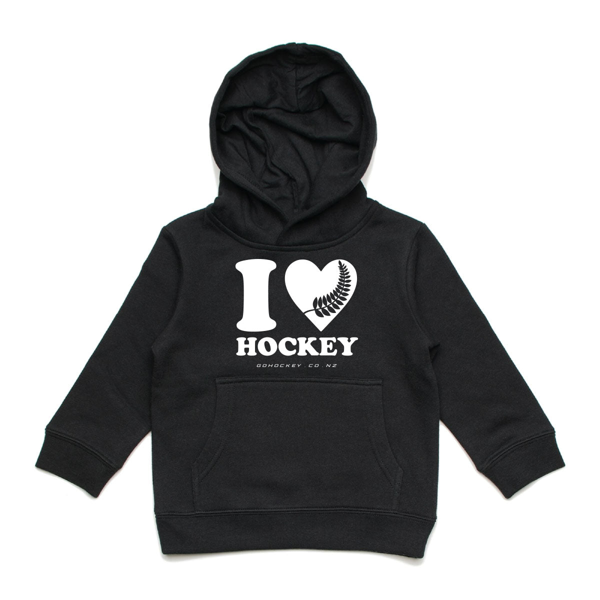 I Love Hockey Youth Hoodie